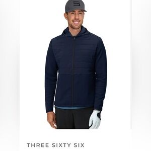 THREE SIXTY SIX
HYBRID TECH FULL-ZIP JACKET Size m